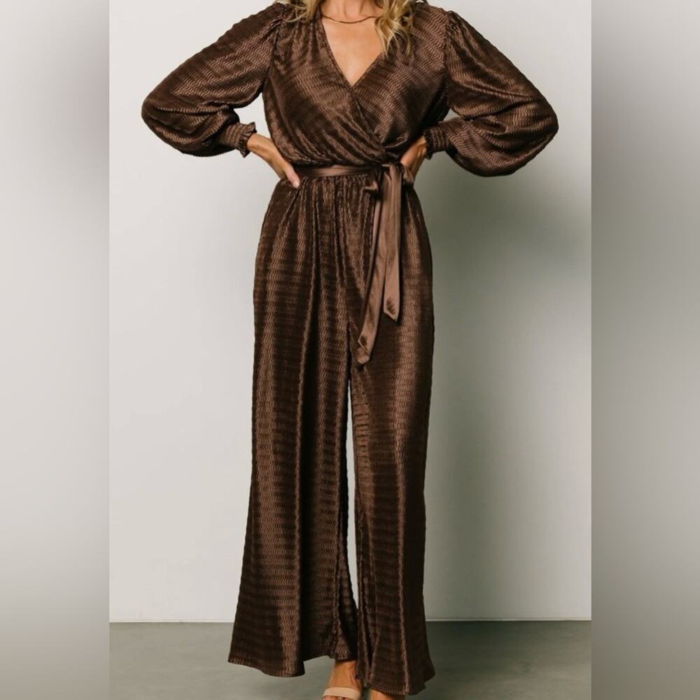 Baltic Born Gabriel Jumpsuit Brown Small